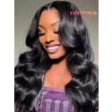 Yoowigs Deep Parting 13x6 HD Lace Frontal Wig Body Wave 100% Virgin Human Hair Natural Looking RY184