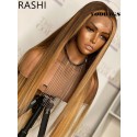 YOOWIGS New Fashion HD Film Lace Wigs Grade 12A Natural Wave Glueless Human Hair Wigs Highlight Hot Style Undetectable Preplucked Wigs LJ087