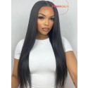 Yoowigs Long Straight Human Hair 13x6 HD Full Lace Front Wig Pre Plucked Natural Looking Glueless RY181