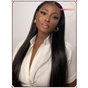 Yoowigs HD Full Lace Wig Human Hair Straight Natural Looking 13x6 HD Lace Frontal Wig LJ022