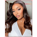 YOOWIGS Magic HD Lace  Brown Glueless 13x6 Lace Front Human Hair Wigs RY044