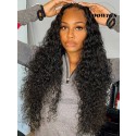 YOOWIGS Royal Film HD Lace Curly Lace Front Human Hair Wigs Brazilian Remy Hair Pre-Plucked With Baby Hair RY074