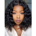 YOOWIGS Royal Film HD Lace Natural 360 Lace Human Hair Wigs Muma Wave Bleached Knots New Magic Single Knot Deep Wave Human Hair Wigs LJ043