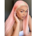 YOOWIGS Royal Film HD Lace 613 Blonde 13x4 Lace Front Human Hair Wigs Pre Plucked Remy Straight Brazilian Virgin Hair 200% Density Natural Hairline LJ024