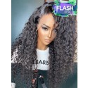 YOOWIGS Super Natural Loose Curly HD Lace Wigs 18inch 180 density grade 12A Human Hair Wigs for Black Women Baby Hair Pre Plucked Free Shipping bls23