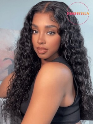 YOOWIGS  360 HD Lace Human Hair Wigs 100% Brazilian  Hair with Baby Hair for Black Women LJ009