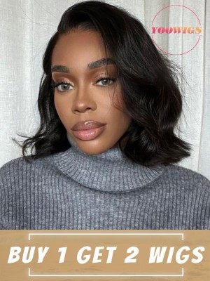 YOOWIGS  8*6 007 lace Buy one get two human hair wig   BLS17