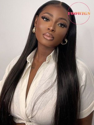 Yoowigs HD Lace Wig Human Hair Silky Straight Natural Looking 13x4 HD Lace Front Wig LJ022US (US Stock – No Tariffs)