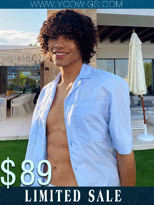 YOOWIGS Men Curly Human Hair Wig With Bangs Full Machine Made No Lace Wigs Man Hairstyles RY27