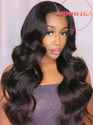 YOOWIGS Royal Film HD Lace Brazilian Body Wave Full Lace Human Hair Wigs Remy Hair Wig With Baby Hair RY049