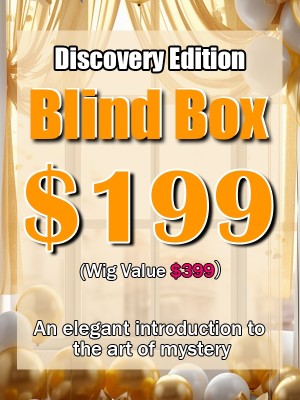 Yoowigs Discovery Edition Blind Box – $199 | 100% Human Hair, Real HD Lace Wig (Value $399) BLIND01