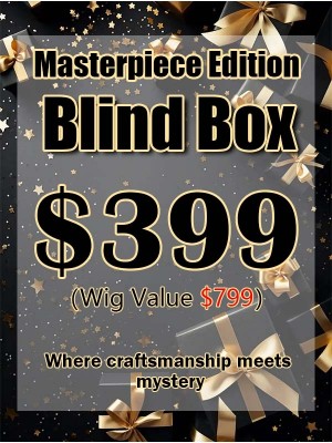 Yoowigs Masterpiece Edition Blind Box – $399 | 100% Human Hair, Real HD Lace Wig (Value $799) BLIND03