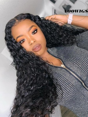 YOOWIGS Royal Film HD Lace Flash Sale 360 Lace Frontal Human Hair Wig for Black Women Free Shipping CS006
