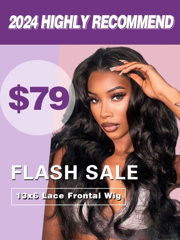 YOOWIGS Combo Deal Flash Sale Cheapest 100% Human Hair Body Wave Deep Parting 13x6 Lace Frontal Wig Bleached Knots FL02
