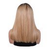 Black Friday Sale 13x4 Transparent Lace Front Human Hair Wig Ombre Blonde Color Bob Wig YC03