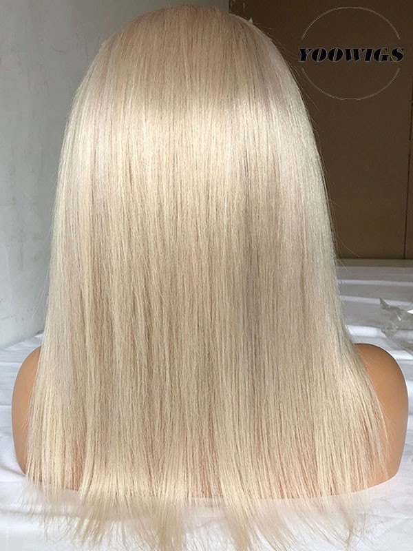 YOOWIGS Royal Film Lace #60 Blonde Glueless Human Hair ...