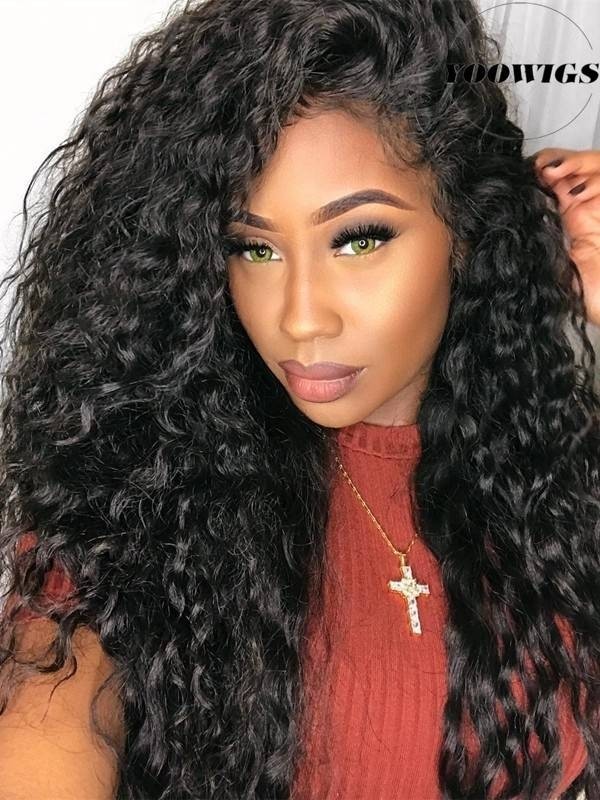 YOOWIGS Royal Film HD Lace 13x6.5 Lace Front Human Hair ...