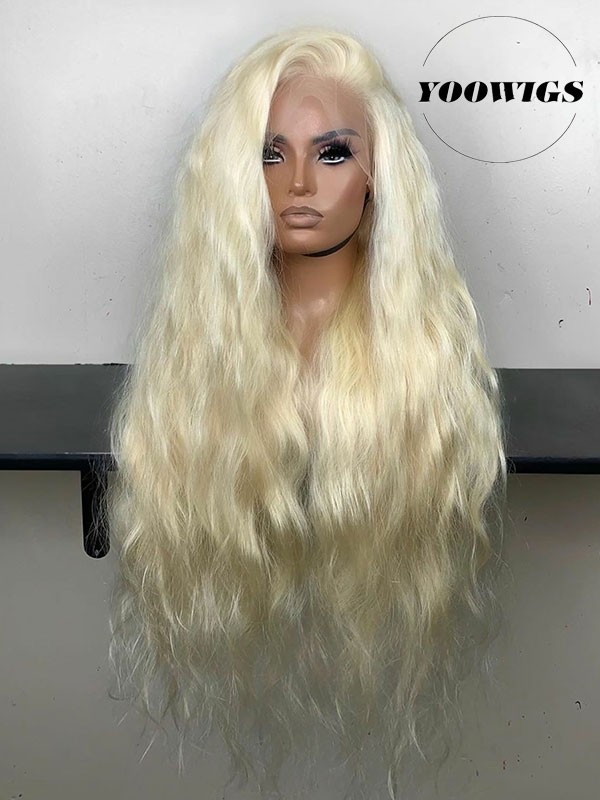 Yoowigs Royal Film Lace Blonde 13x4 Lace Front Human Hair Wigs Pre