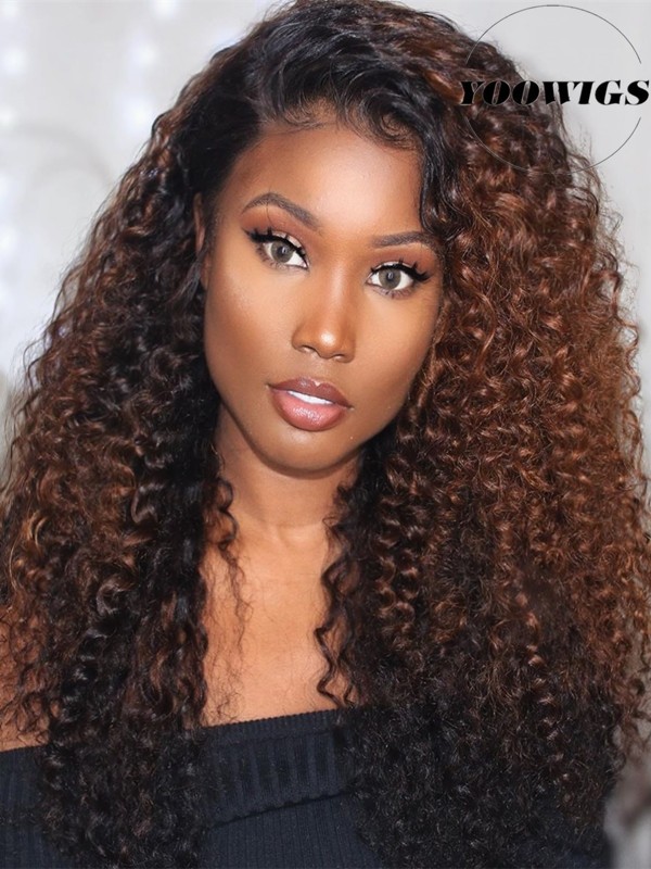 YOOWIGS Royal Film Lace Ombre Curly 360