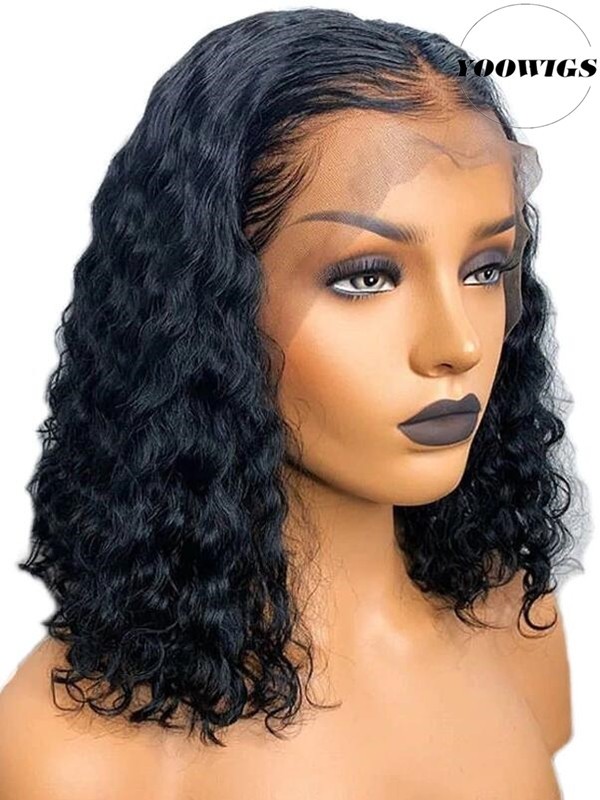 Yoowigs Royal Film Lace Brazilian Bob Wig 360 Lace Frontal Wet And