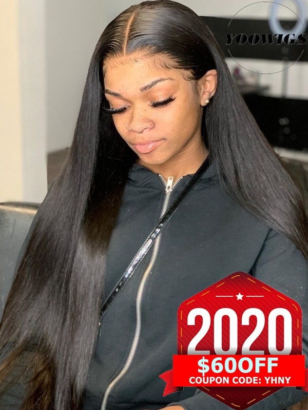Yoowigs Royal Film Hd Lace Silky Straight 360 Lace Frontal Wig Pre