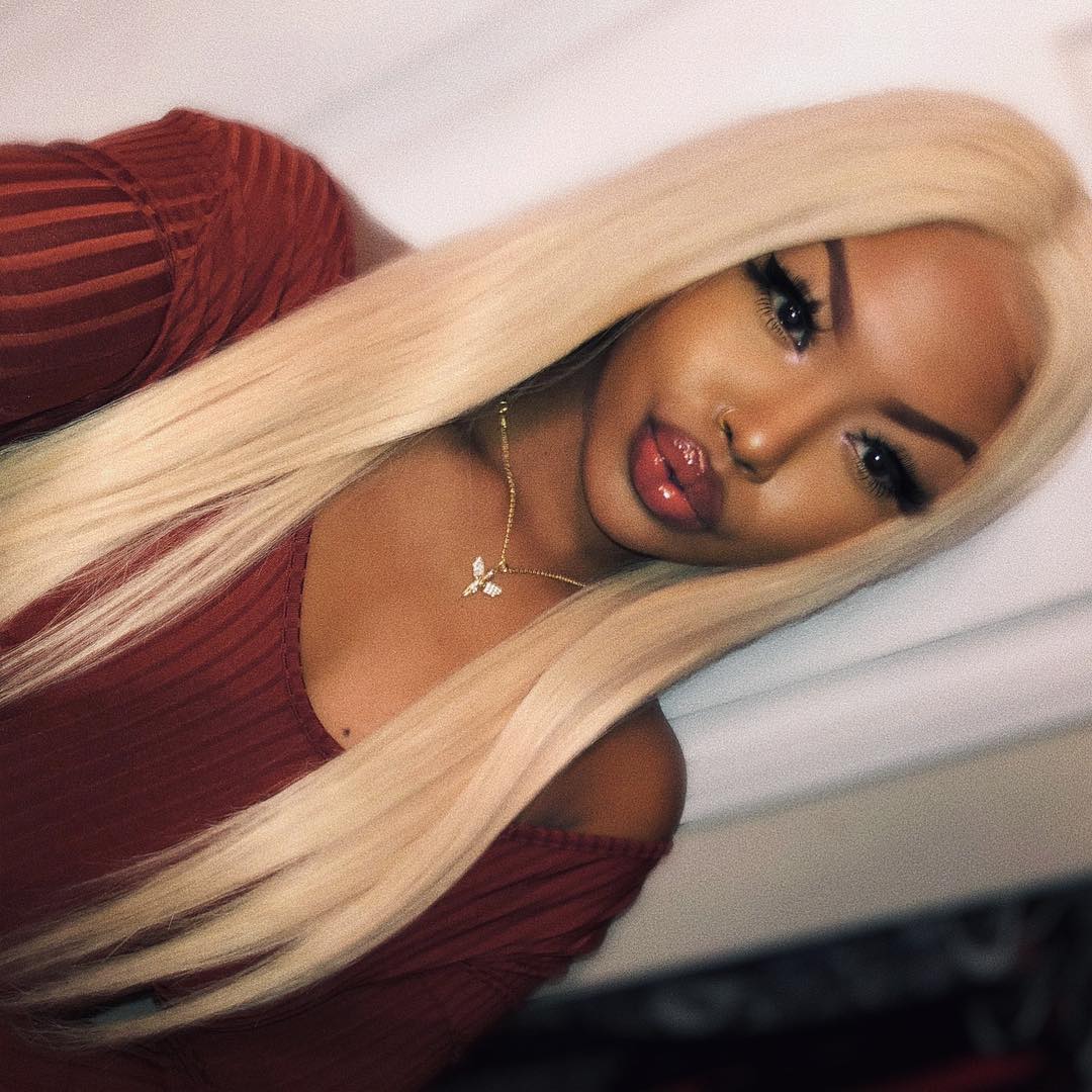 who told black girls cant rock blonde?i am killing it