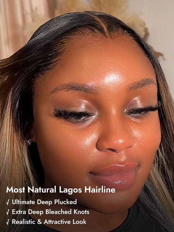 Lagos hairline glueless wigs